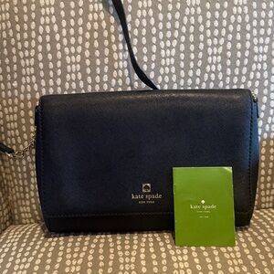 Kate Spade Elegant Black Crossbody Bag